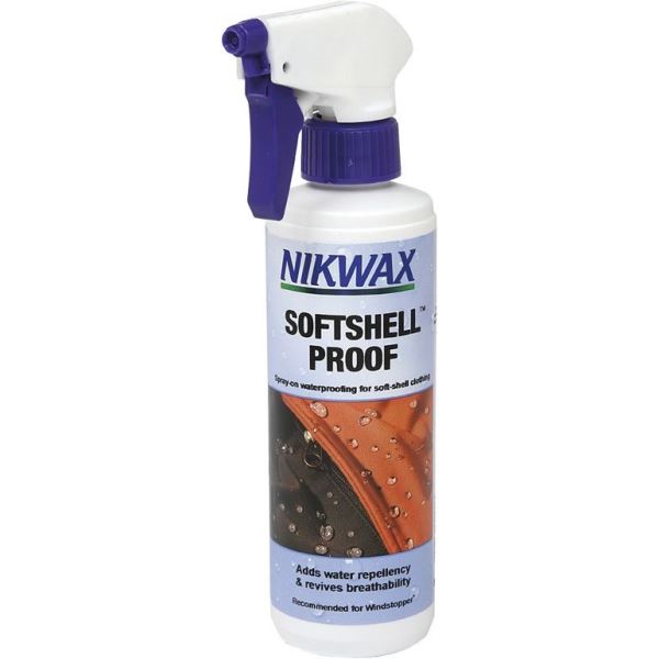 Nikwax SOFTSHELL PROOF SPRAY - impregnálás softhell ruházathoz 300 ml