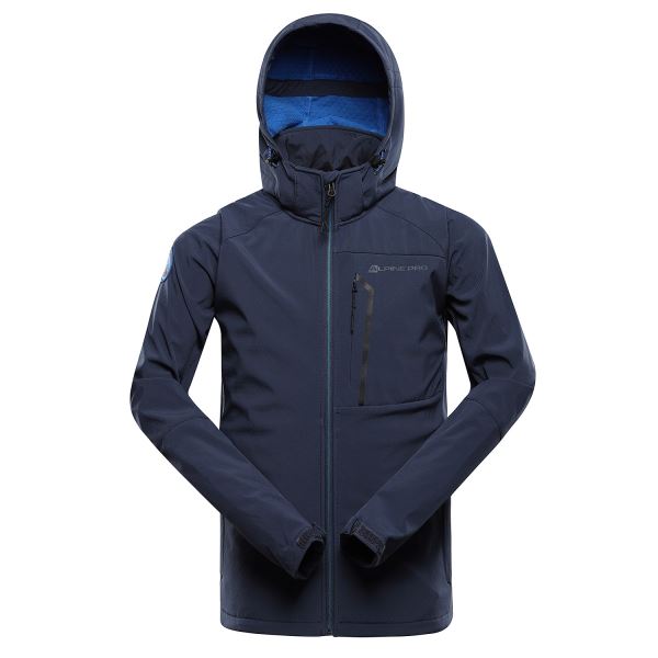 Férfi softshell kabát ALPINE PRO HOOR kék